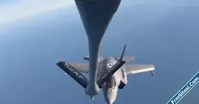 MSB paylaştı KC135R uçağı ilk defa F35e havada yakıt ikmali yaptı-1.webp